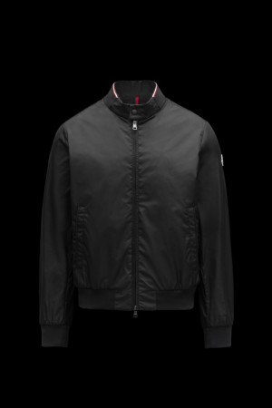 Cortavientos Moncler Reppe Rain Hombre Negras | FNZK-21706