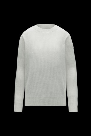 Suéteres Moncler Lana & Cashmere Mujer Blancas | TAYS-17683