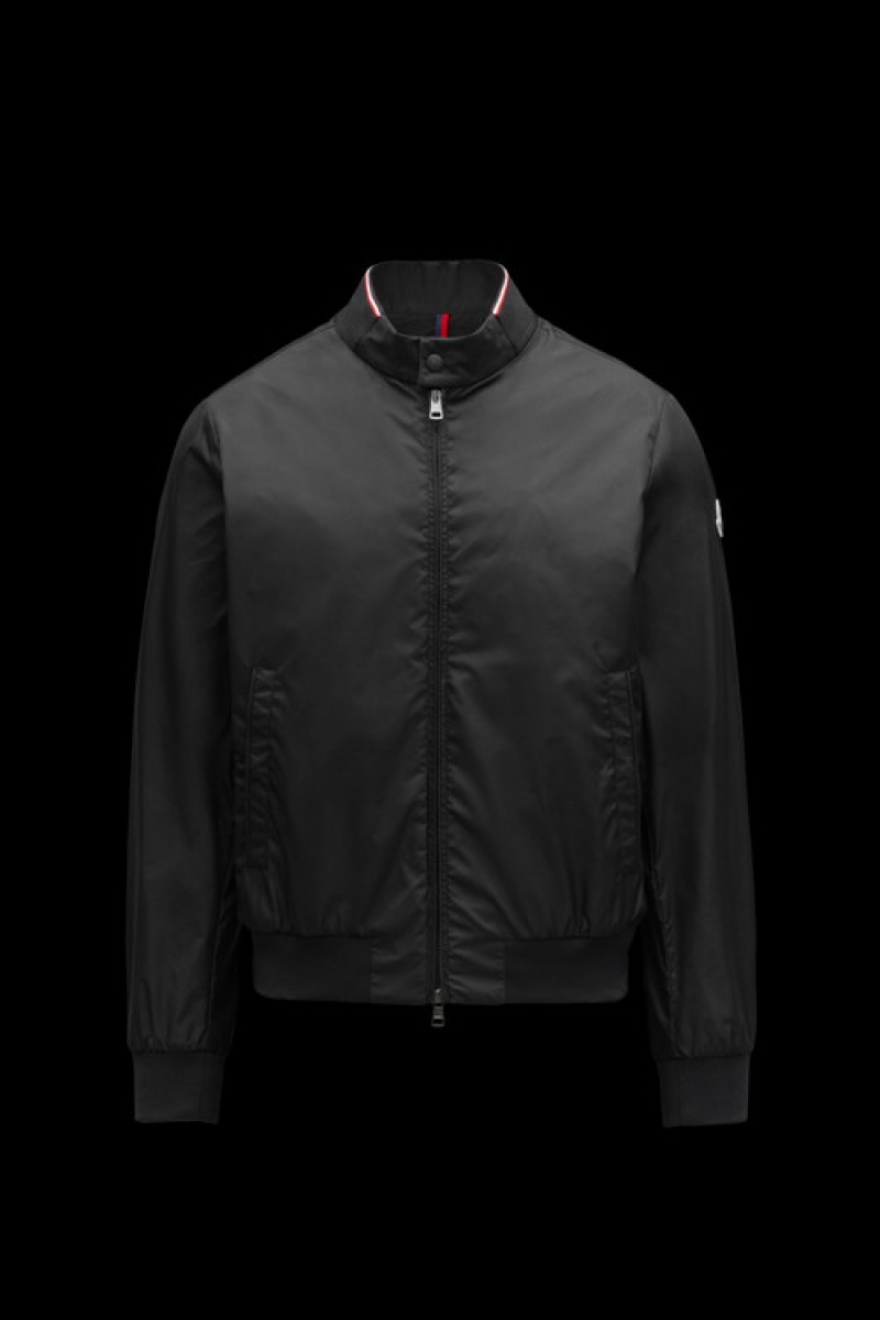 Cortavientos Moncler Reppe Rain Hombre Negras | FNZK-21706