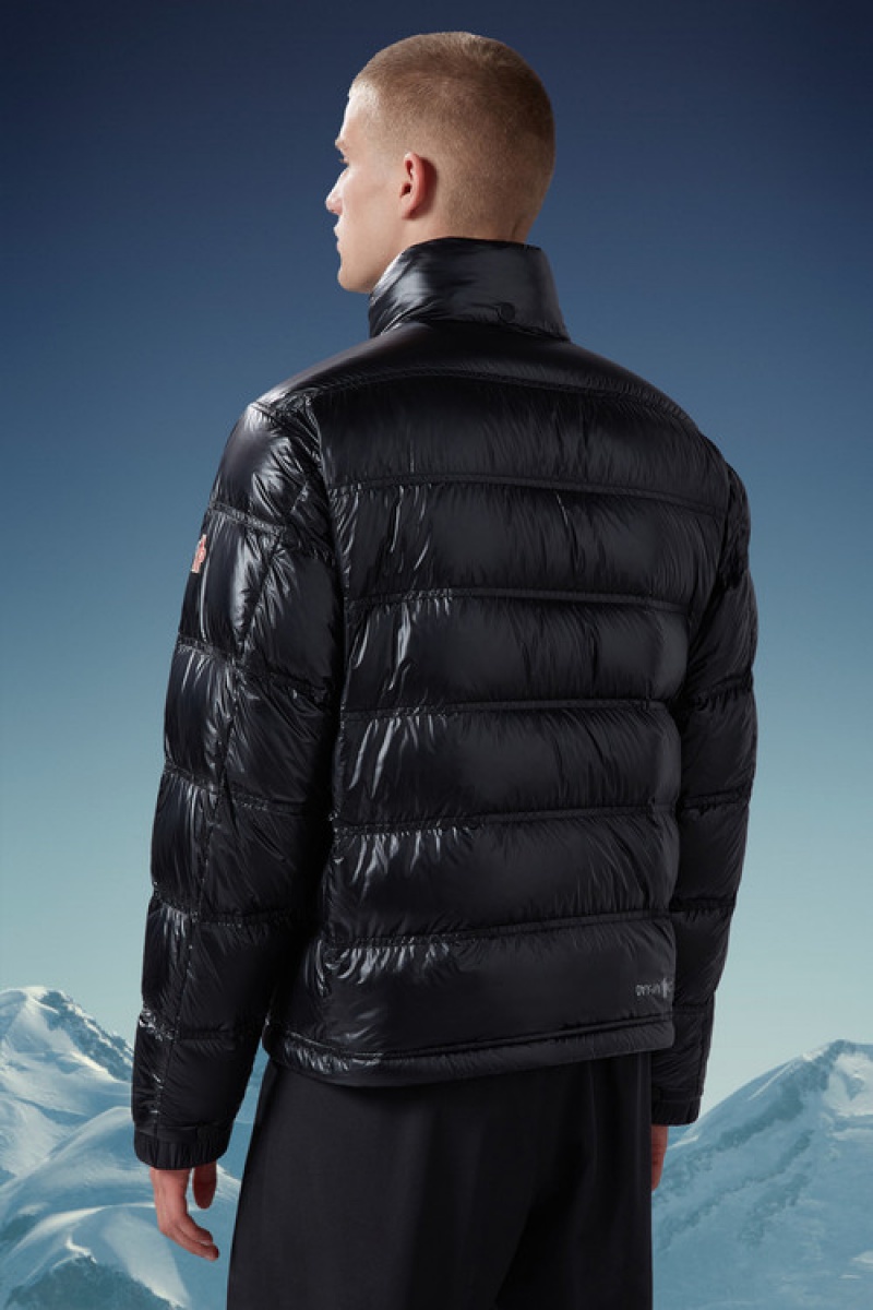 Chaquetas De Plumas Cortas Moncler Raffort Hombre Negras | MONG-12543